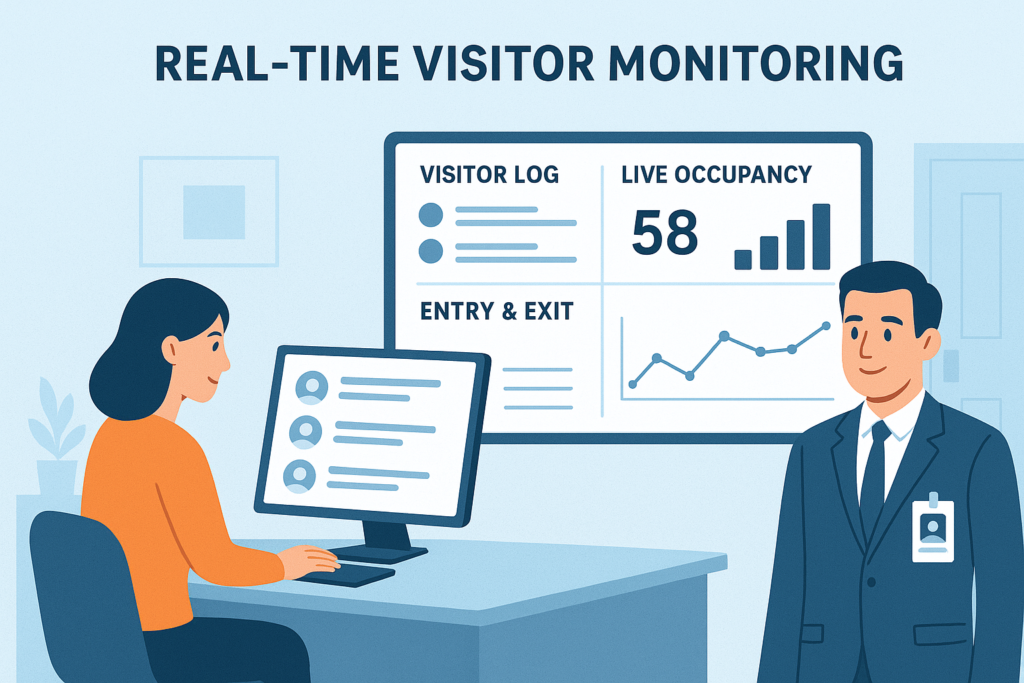 Real-Time Visitor Monitoring