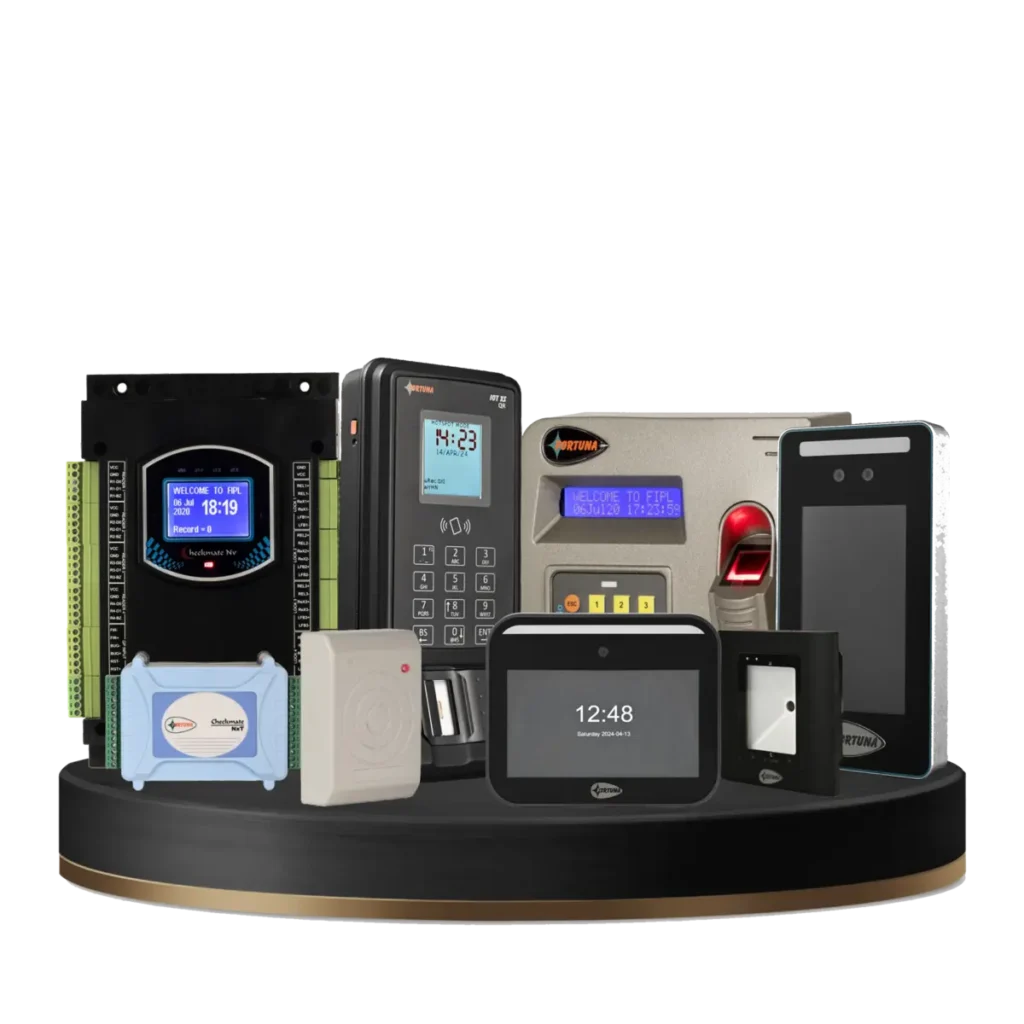 Biometric access control devices for door entry and IoT security systems