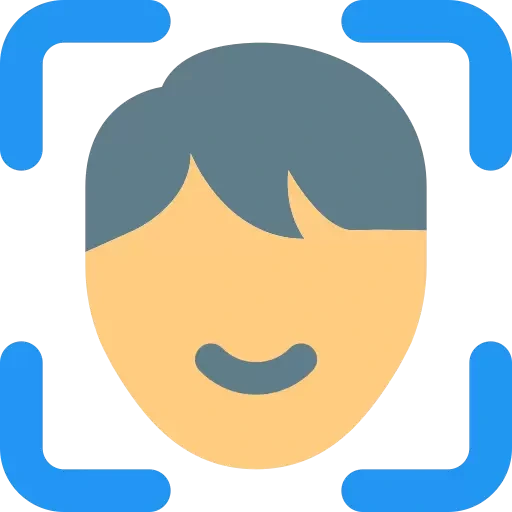 Face recognition access control system with contactless biometric authentication