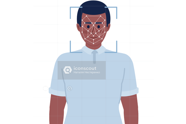 Male employee face identification Male employee face identification